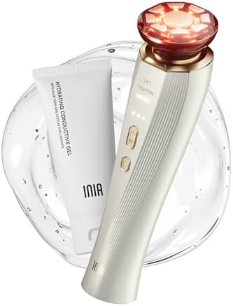 3-in-1 Red Light Therapy Beauty Device for Face & Neck Skincare | Help Reduce Puffiness, Support Skin Firmness, and Enhance Radiance, Ideal for Daily Home Use