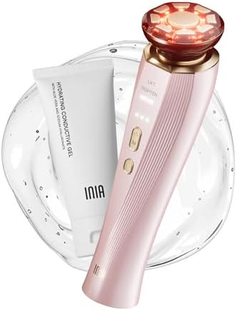 3-in-1 Red Light Therapy Beauty Device for Face & Neck Skincare | Help Reduce Puffiness, Support Skin Firmness, and Enhance Radiance, Ideal for Daily Home Use
