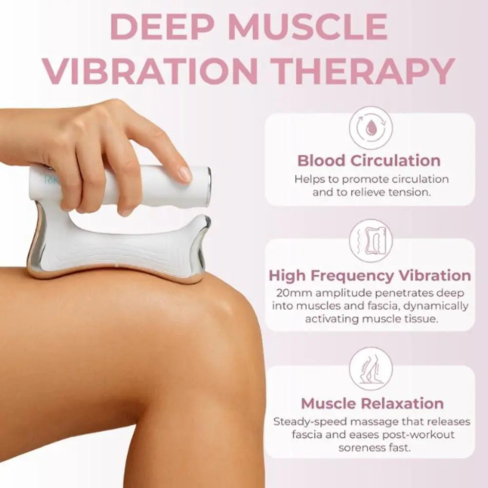Heat Sculptor Full Body Contouring Device for Muscle Relief Deep Tissue Stimulation Gua Sha Massager