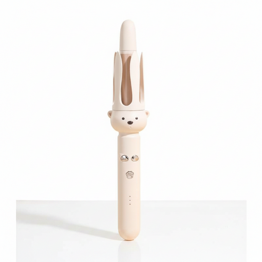Automatic Rotating Curling Iron - 1.1 Inch (28mm) Curling Wand for Beach Waves, Anti-Scald, Anti-Tangle, Ceramic Coating, Dual Voltage, Hair Curler for Women, All Hair Types