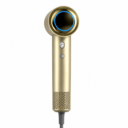 High Speed Ionic Hair Dryer Professional Negative Ion Blow Dryer with Intelligent Temperature Control Fast Drying Low Noise Hair Dryer Anti Frizz Salon Hair Dryer with Diffuser & Concentrator Nozzle