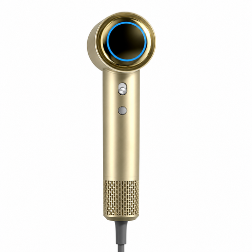 High Speed Ionic Hair Dryer Professional Negative Ion Blow Dryer with Intelligent Temperature Control Fast Drying Low Noise Hair Dryer Anti Frizz Salon Hair Dryer with Diffuser & Concentrator Nozzle