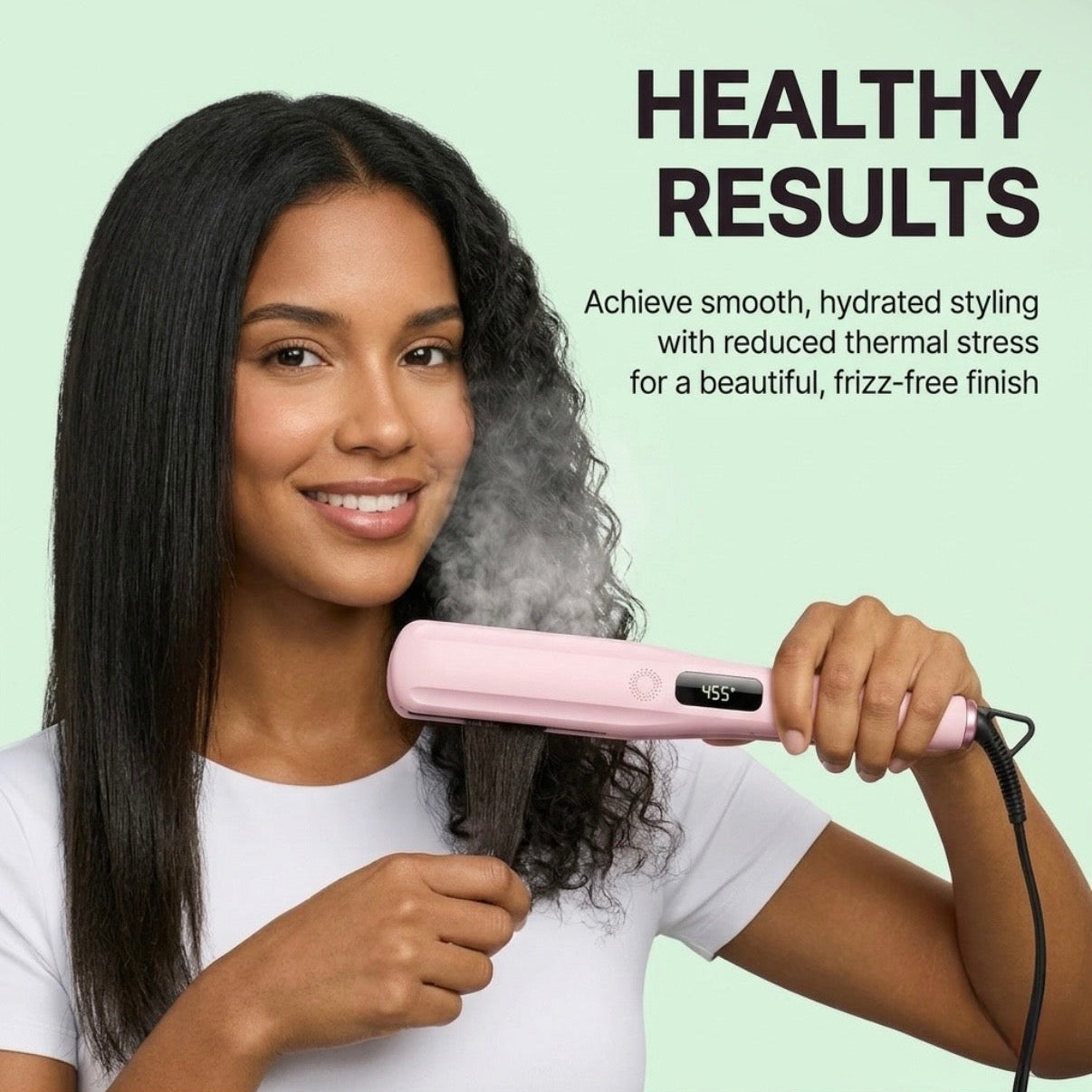 Ionic Steam Hair Straightener