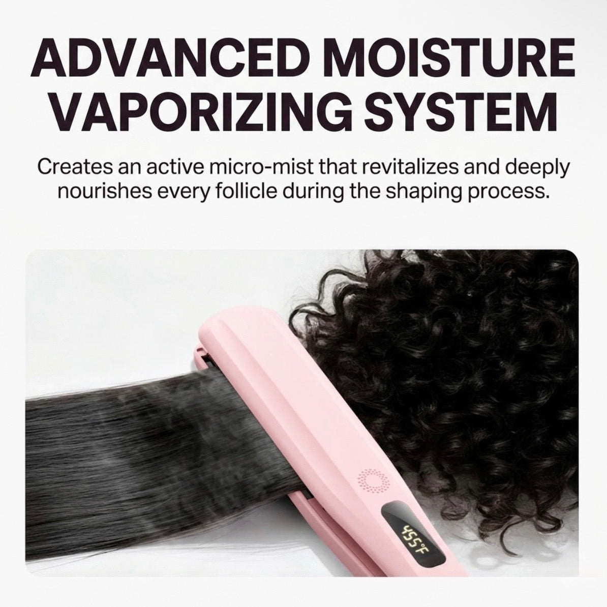 Ionic Steam Hair Straightener