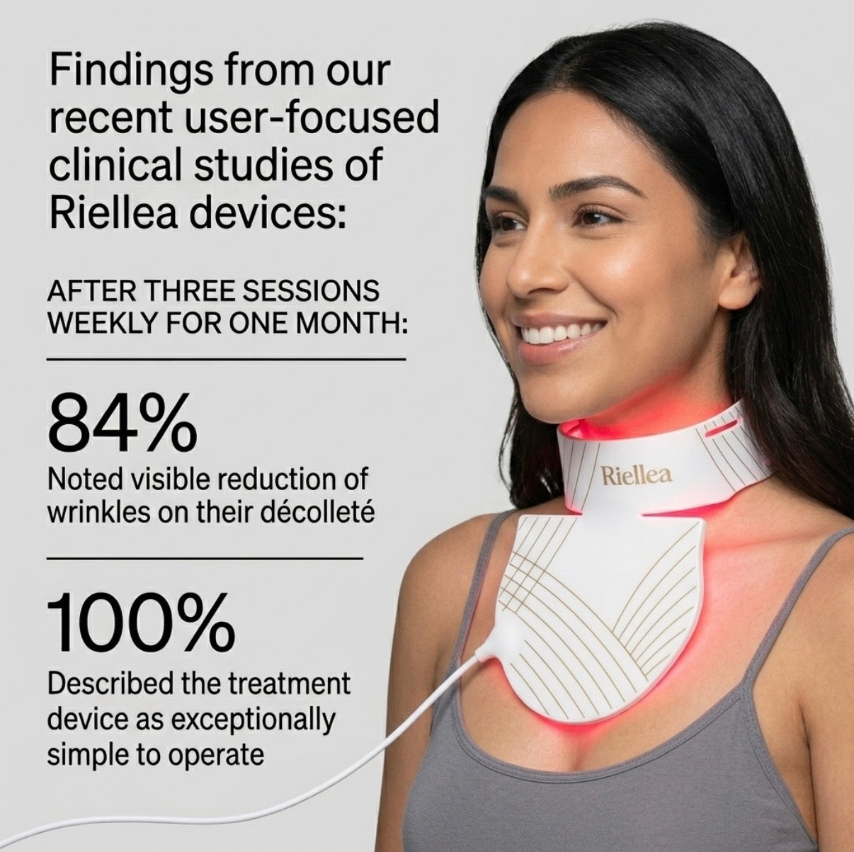 Professional Red Light Therapy Neck & Chest Mask