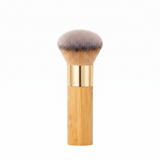 Wren dense buffing makeup brush on white background